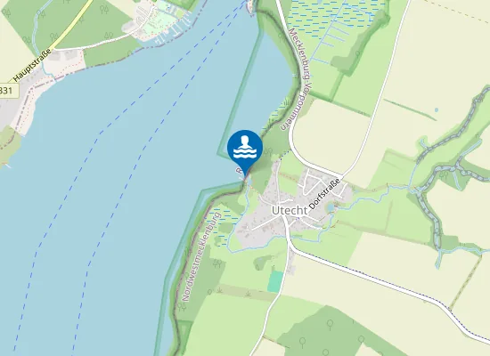 Map of Badestelle Utecht