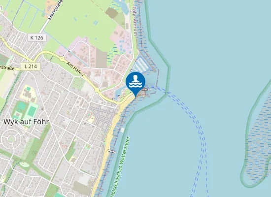Map of Hundestrand