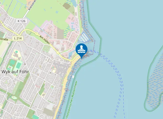 Map of Hundestrand