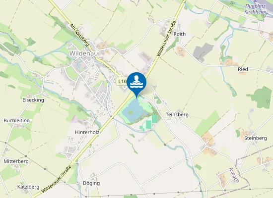 Map of Wildenau Badesee