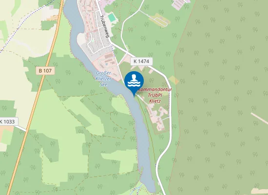 Map of 1. Badestelle