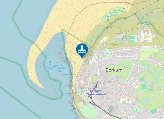 Map of Hundestrand