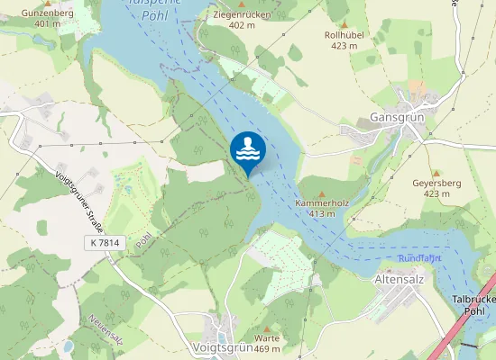 Map of Hundestrand
