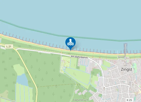 Map of Hundestrand