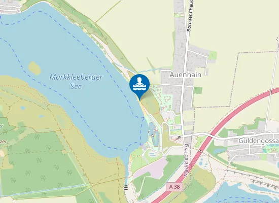 Map of Auenhainer Strand