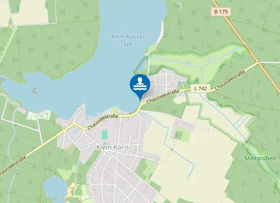 Map of Hundebadestelle