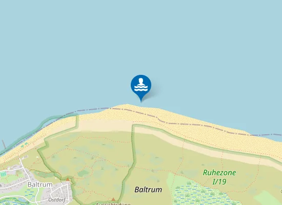 Map of NTB Badestelle