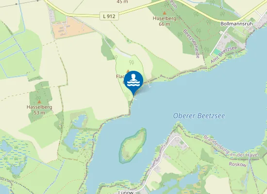 Map of Strand am Flachsberg