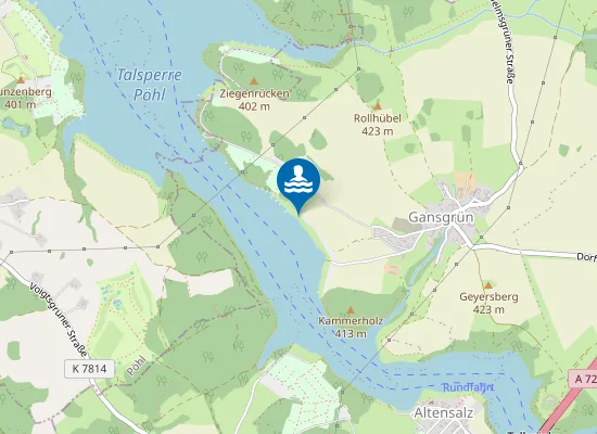 Map of Hundestrand