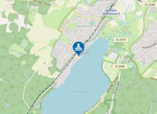 Map of Strandbad Pilsensee