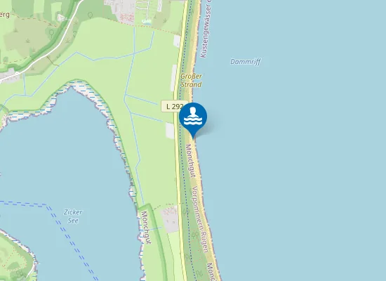 Map of Hundestrand Gager