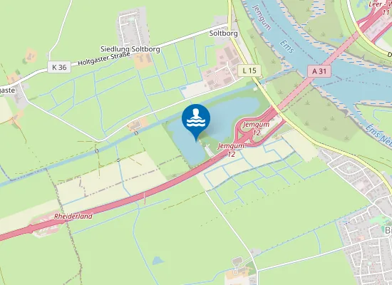 Map of BADESEE HOLTGASTE