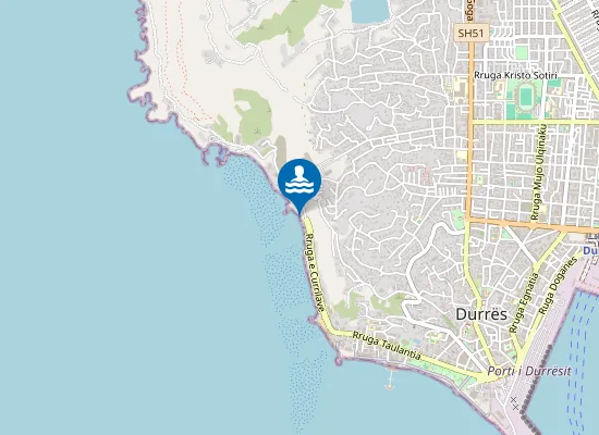 Map of DURRES