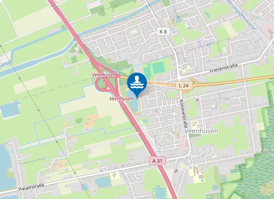Map of BADESEE VEENHUSEN