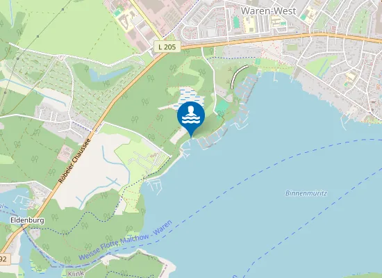 Map of Hundestrand