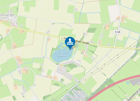 Map of BADESEE GROSSSANDER