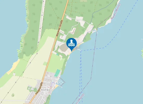 Map of Badestrand Müritz Hotel GmbH