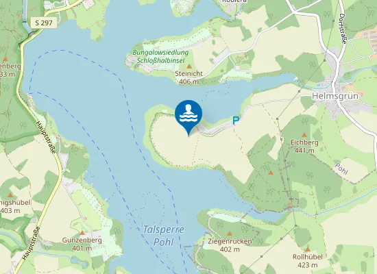 Map of FKK-Strand Helmsgrün