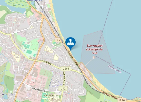 Map of Hundestrand