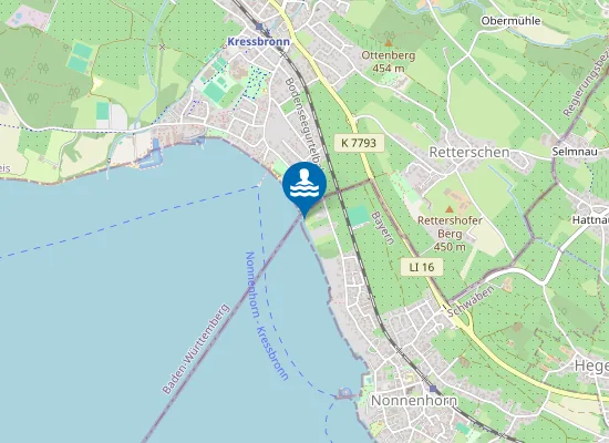 Map of Sonnenhofgaststrand
