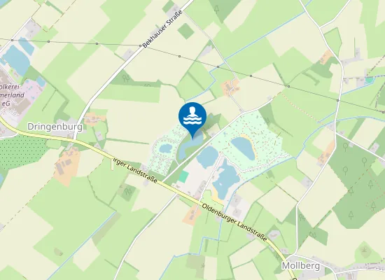 Map of BADESEEN AMMERLAND OASEN DRINGENBURG