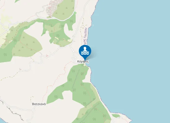 Map of Κόρφος