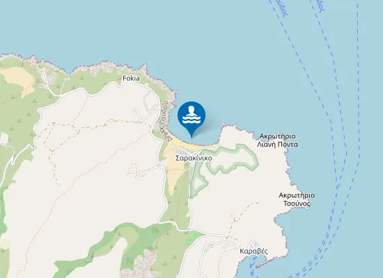 Map of Σαρακίνικο