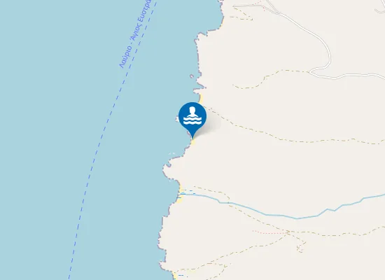 Map of Παραλία Τρηγάρη