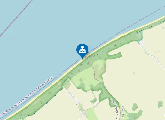 Map of Hundestrand