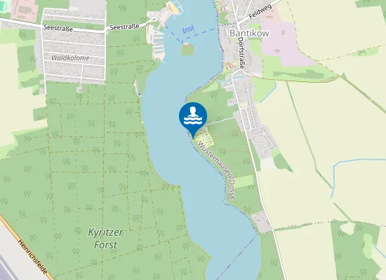 Map of Hundestrand