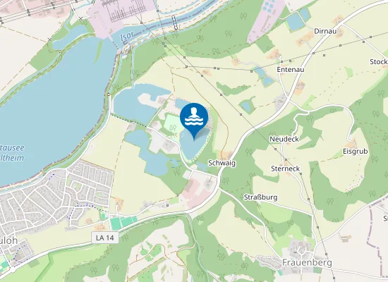 Map of Badesee Gretlmühle