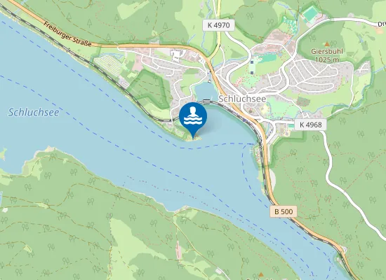 Map of Strand Amalienruhe