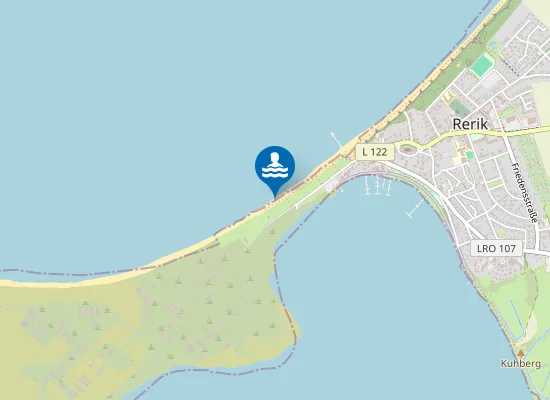 Map of Hundestrand