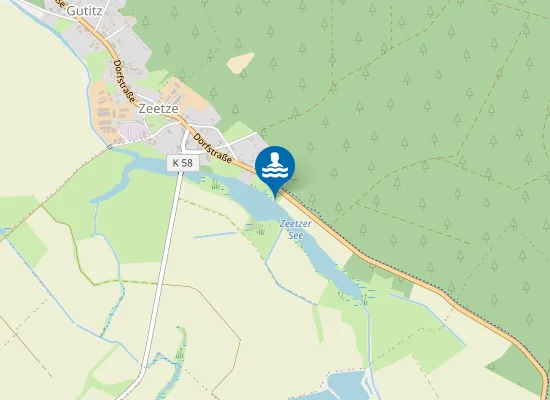 Map of BADESTELLE ZEETZE