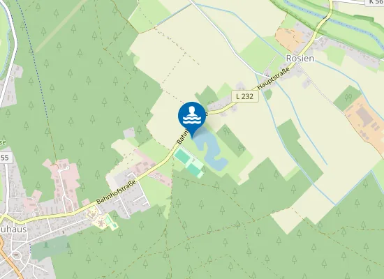 Map of BADESTELLE ROSIENER SEE