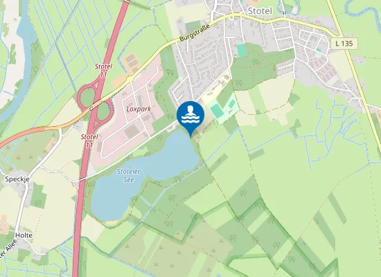 Map of Surferstrand