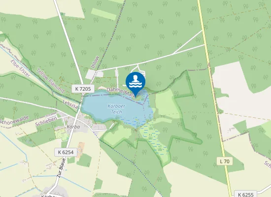 Map of FKK-Strand