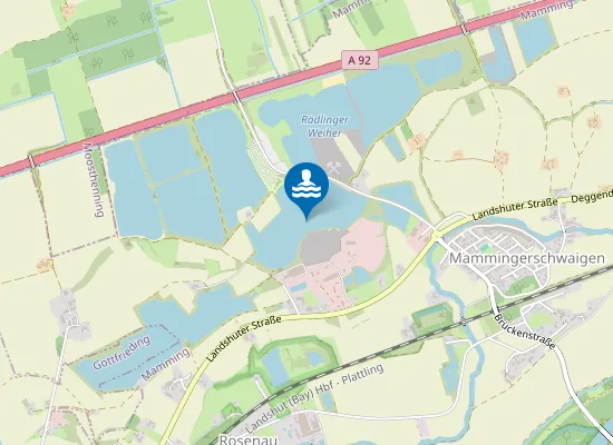 Map of Mossandlweiher