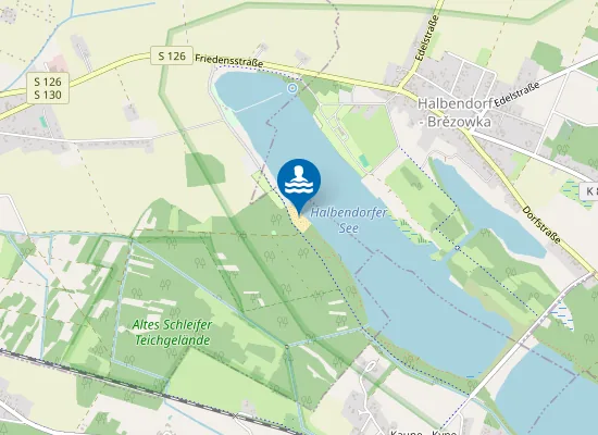 Map of FKK-Strand Halbendorfer See