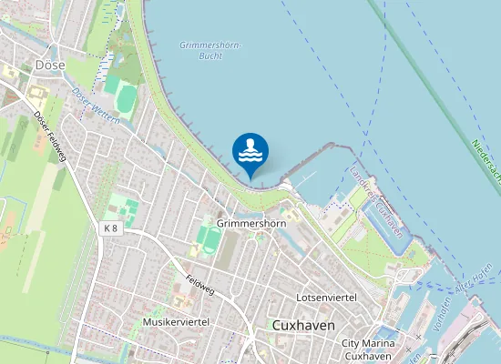 Map of Bojenbad Grimmershörn