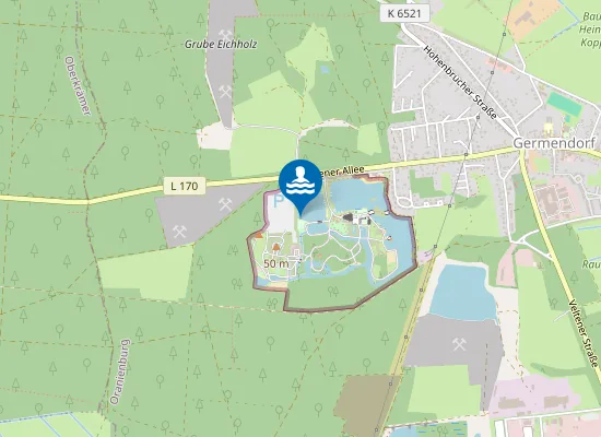 Map of Hundestrand
