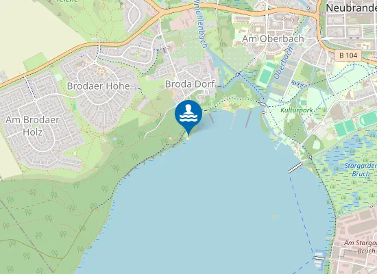 Map of Hundestrand