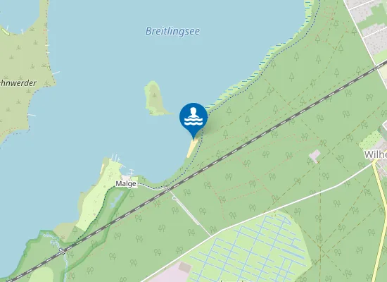Map of Malge – FKK Strand