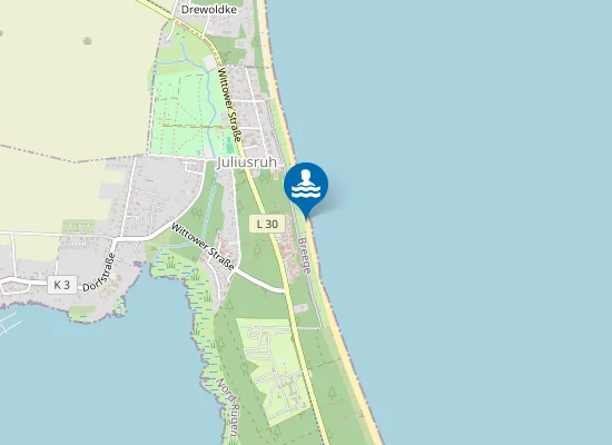 Map of Strandkörbe