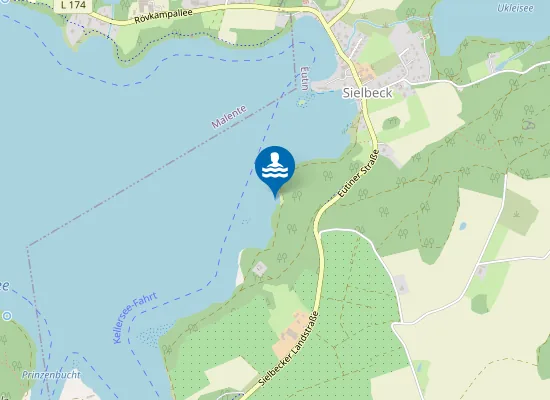 Map of Hamburger Strand