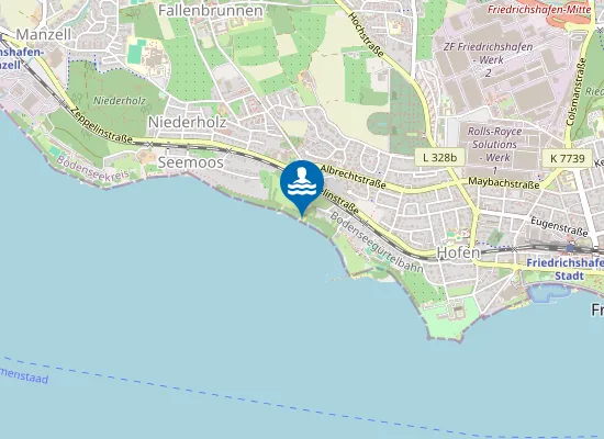 Map of CVJM Strand