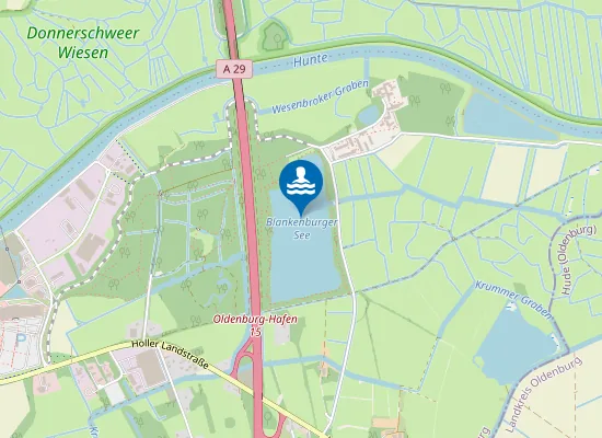 Map of BLANKENBURGER SEE