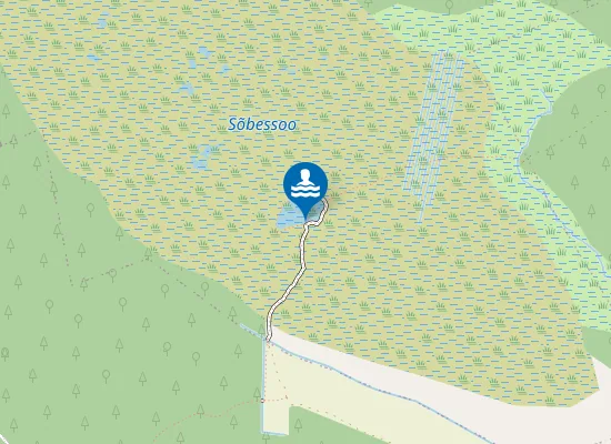 Map of Jalase järve ujumiskoht