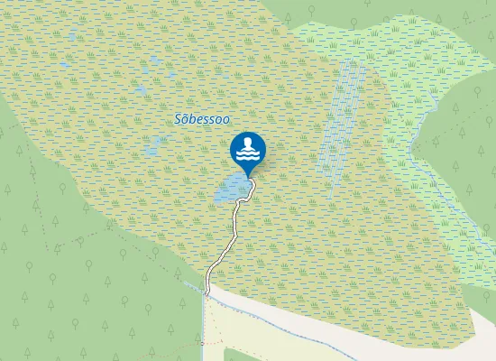 Map of Jalase järve ujumiskoht