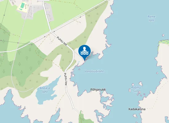 Map of Virtsu Vanaluubi supelrand
